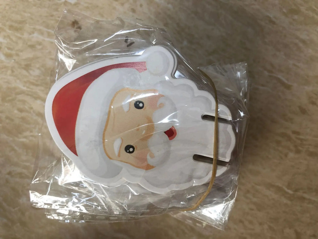 Étiquettes décoratives de Noël pour verres