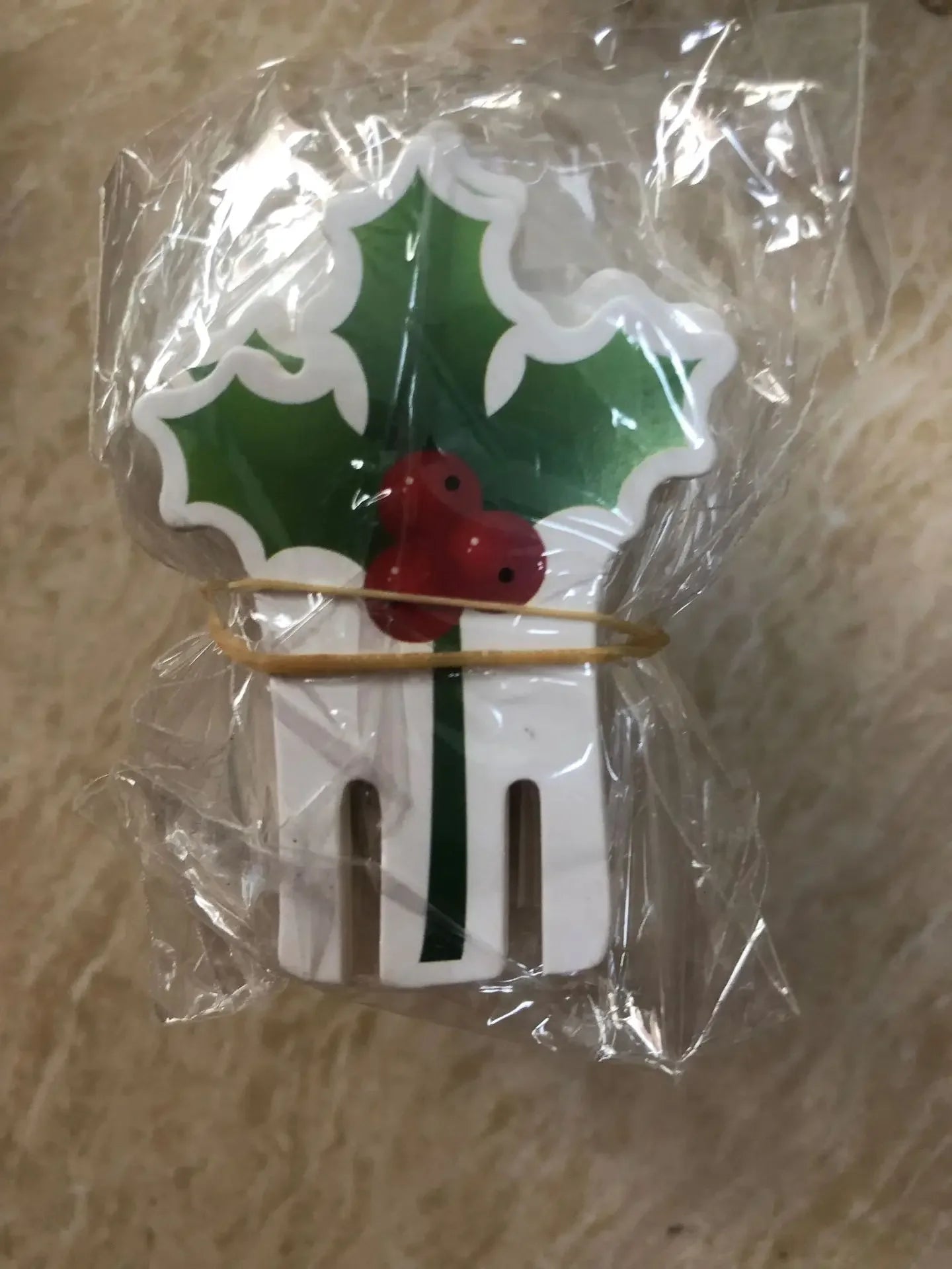 Étiquettes décoratives de Noël pour verres