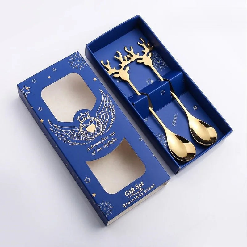 Coffret cuillères de Noêl