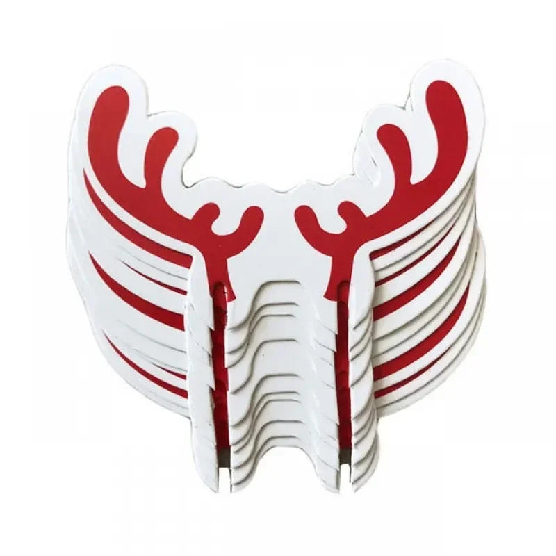 Étiquettes décoratives de Noël pour verres