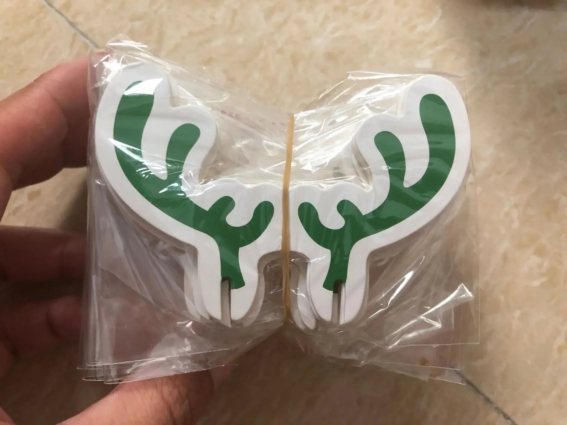 Étiquettes décoratives de Noël pour verres